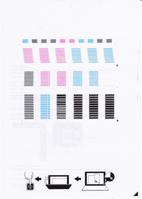 printer head alignment canon pixma|canon printer alignment test.